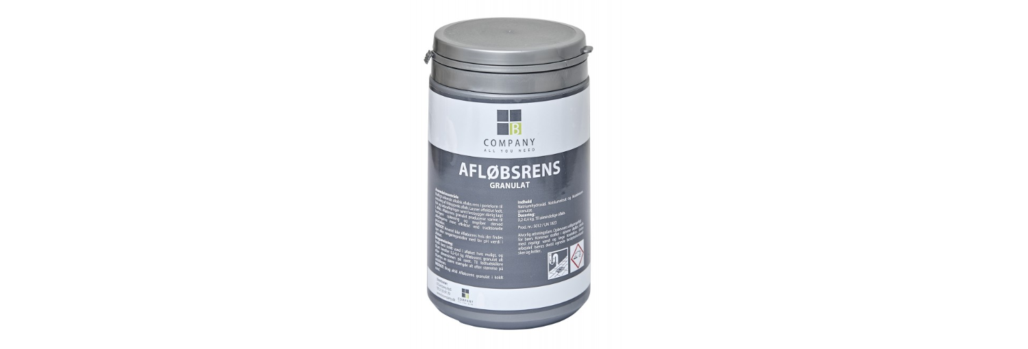 Afløbsrens (Granulat) 1 Kg - B Company - B Company